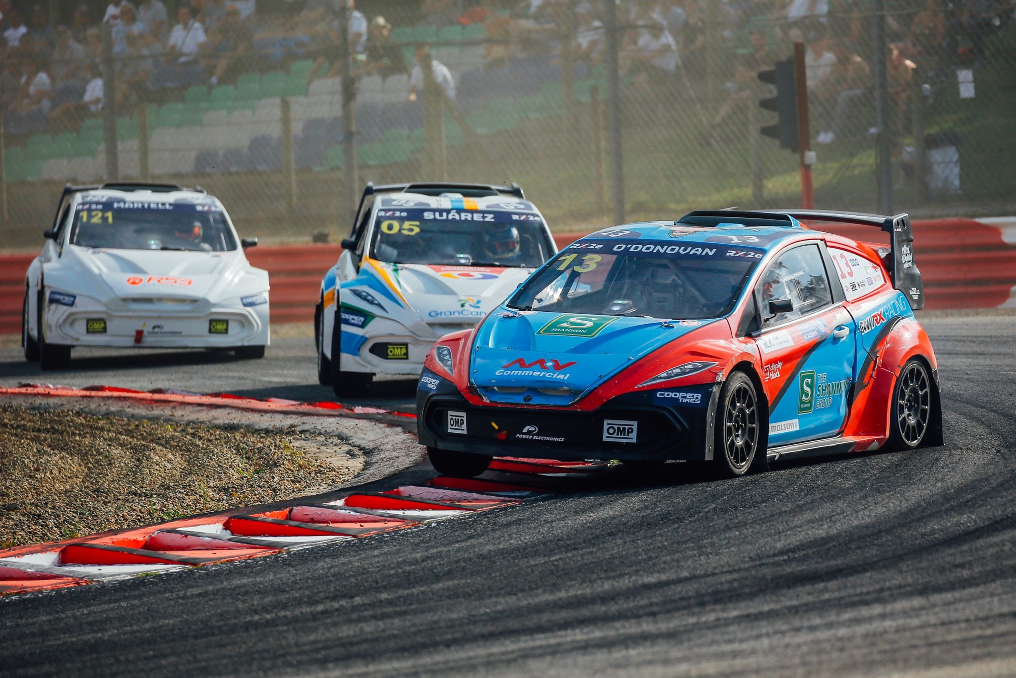 PATRICK O'DONOVAN PABLO SUAREZ CONNER MARTELL RX2E CHAMPIONSHIP RALLYCROSS