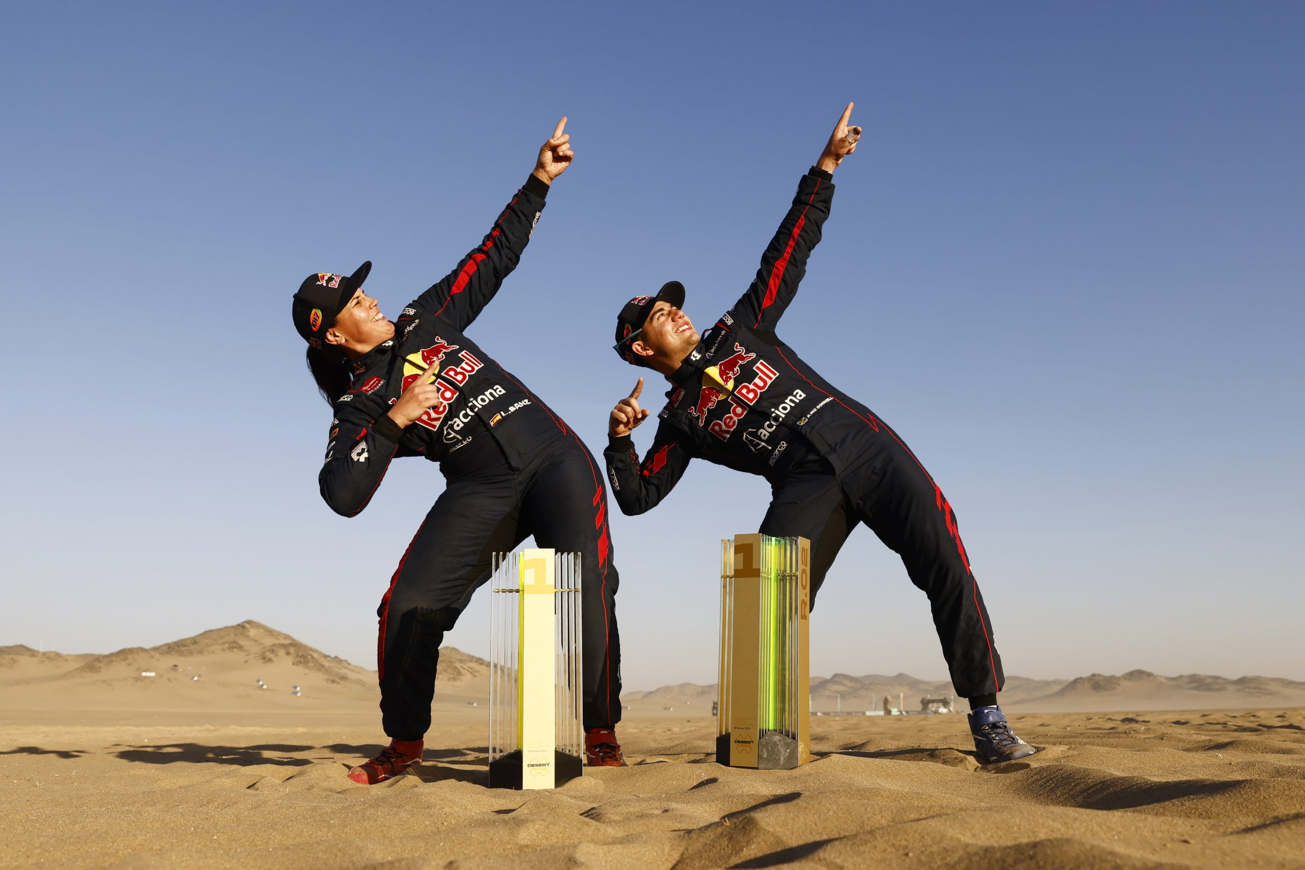 Convincing victory for Acciona  Sainz XE Team in the Desert X Prix - QEV